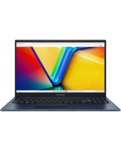 Ноутбук ASUS VivoBook X1504ZA-BQ585W, 15.6",  IPS, Intel Core i3 1215U, 6-ядерный, 8ГБ 256ГБ SSD,  Intel UHD Graphics , синий  | emobi