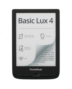 6" Электронная книга PocketBook 618 Basic Lux 4 черный | emobi