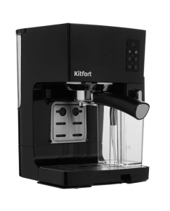 Кофеварка рожковая Kitfort KT-743 черный | emobi