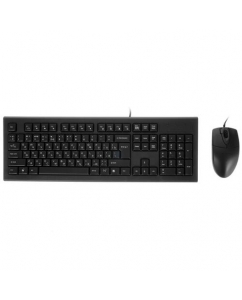 Купить Клавиатура+мышь проводная A4Tech KR-8520D черный в E-mobi