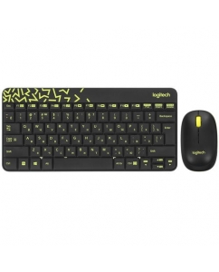 Клавиатура+мышь беспроводная Logitech MK240 Nano Black черный | emobi
