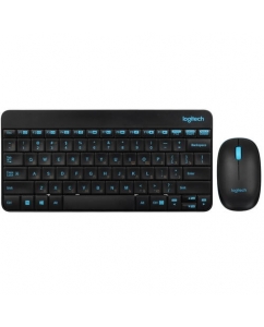Клавиатура+мышь беспроводная Logitech MK245 черный | emobi