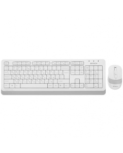Клавиатура+мышь беспроводная A4Tech Fstyler FG1010 белый | emobi