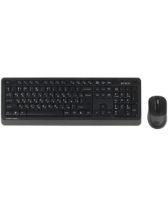 Клавиатура+мышь беспроводная A4Tech Fstyler FG1010 черный | emobi