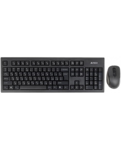 Клавиатура+мышь беспроводная A4Tech 7100N Wireless черный | emobi