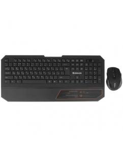 Клавиатура+мышь беспроводная Defender Berkeley C-925 черный | emobi
