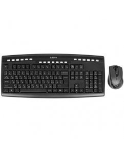 Клавиатура+мышь беспроводная A4Tech 9200F черный | emobi