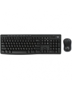 Купить Клавиатура+мышь беспроводная Logitech MK270 черный в E-mobi