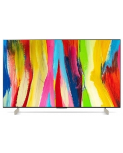 42" (107 см) Телевизор OLED LG OLED42C2RLB белый | emobi