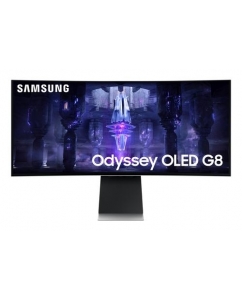 34" Монитор Samsung Odyssey OLED G8 S34BG850SI серебристый | emobi