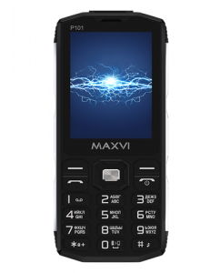 Купить Сотовый телефон Maxvi P101 черный в E-mobi