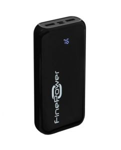 Портативный аккумулятор FinePower Jacked II черный | emobi