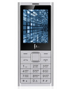 Купить Сотовый телефон F+ B280 серебристый в E-mobi