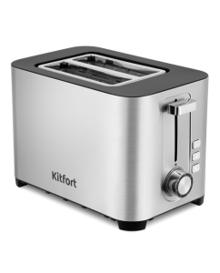 Тостер Kitfort КТ-6099 серебристый | emobi