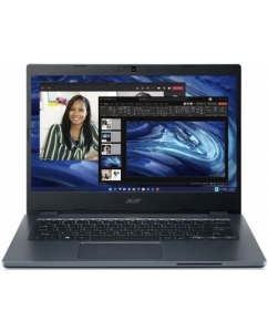 Ноутбук Acer TravelMate P4 TMP414-51-7468, 14",  IPS, Intel Core i7 1165G7, 4-ядерный, 16ГБ DDR4, 512ГБ SSD,  Intel Iris Xe graphics  интегрированное, синий  | emobi