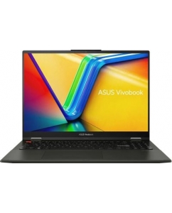 Ноутбук ASUS Vivobook S 16 Flip TP3604VA-MC189, 16",  трансформер,  IPS, Intel Core i5 13500H, 12-ядерный, 16ГБ DDR4, 512ГБ SSD,  Intel Iris Xe graphics , черный  | emobi