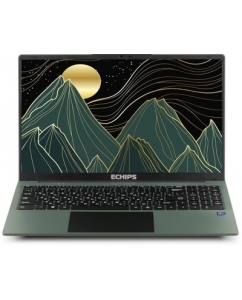Ноутбук ECHIPS Malachite NQ15E 15.6",  IPS, Intel N100, 4-ядерный, 8ГБ DDR4, 256ГБ SSD,  Intel UHD Graphics , зеленый  | emobi