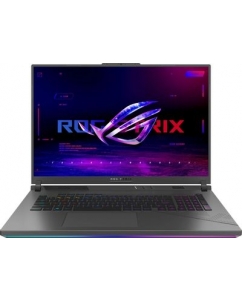 Ноутбук игровой ASUS ROG Strix G18 G814JVR-N6010 90NR0IF6-M000C0, 18", IPS, Intel Core i9 14900HX, 24-ядерный, 16ГБ DDR5, 1ТБ SSD,  NVIDIA GeForce  RTX 4060 для ноутбуков - 8 ГБ, серый  | emobi