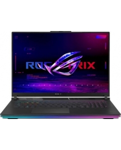 Ноутбук игровой ASUS ROG Strix Scar 18 G834JZR-N6072 90NR0IN2-M003C0, 18", IPS, Intel Core i9 14900HX, 24-ядерный, 32ГБ DDR5, 1ТБ SSD,  NVIDIA GeForce  RTX 4080 для ноутбуков - 12 ГБ, черный  | emobi