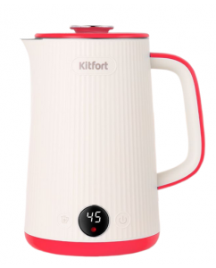 Электрочайник Kitfort КТ-6197-1 розовый | emobi