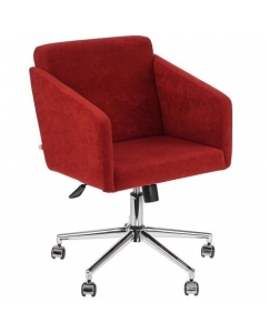 Кресло офисное TetChair MILAN красный | emobi