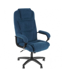 Кресло офисное TetChair BERGAMO синий | emobi