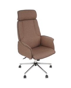 Купить Кресло офисное TetChair CHARM коричневый в E-mobi
