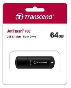 Память USB Flash 64 ГБ Transcend JetFlash 700 [TS64GJF700] | emobi