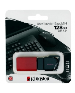 Память USB Flash 128 ГБ Kingston DataTraveler Exodia M [DTXM/128GB] | emobi
