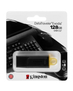 Память USB Flash 128 ГБ Kingston DataTraveler Exodia [DTX/128GB] | emobi