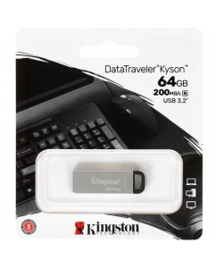 Память USB Flash 64 ГБ Kingston DataTraveler Kyson [DTKN/64GB] | emobi
