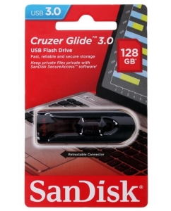 Память USB Flash 128 ГБ SanDisk Cruzer Glide [SDCZ600-128G-G35] | emobi