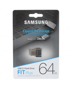 Купить Память USB Flash 64 ГБ Samsung FIT [MUF-64AB/APC] в E-mobi