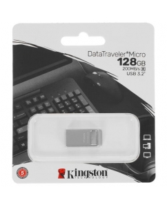 Память USB Flash 128 ГБ Kingston DataTraveler [DTMC3G2/128GB] | emobi
