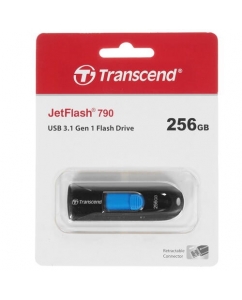 Память USB Flash 256 ГБ Transcend JetFlash 790K [TS256GJF790K] | emobi