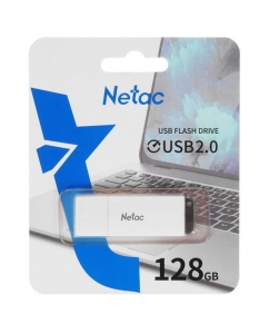 Память USB Flash 128 ГБ Netac U185 [NT03U185N-128G-20WH] | emobi