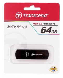 Память USB Flash 64 ГБ Transcend JetFlash 350 [TS64GJF350] | emobi