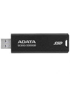 Купить 2000 ГБ Внешний SSD ADATA SC610 [SC610-2000G-CBK/RD] в E-mobi