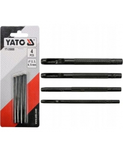 Купить Набор пробойников для кожи YATO 2,3,4,5мм 4 предмета YT-35880 в E-mobi