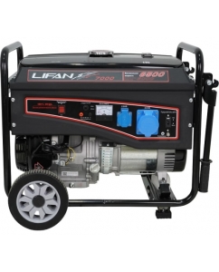 Бензиновый генератор LIFAN 220В, 6/6,5 кВт, 15 л.с. 7000 6GF-3 00-00000499 | emobi