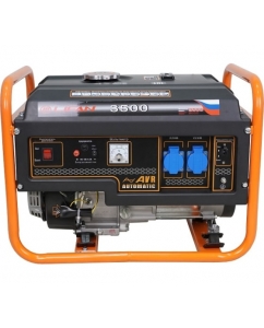 Бензиновый генератор LIFAN 3500 3GF-6 220В, 3КВт, ручной стартер 00-00005550 | emobi