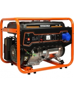 Бензиновый электрический генератор Electrolite 6000 EL 7.5 кВа максимальная нагрузка, 220 В / 12 В, 5 / 6 кВт, 50 Гц, 13 л.с, ручной стартер 3724 | emobi