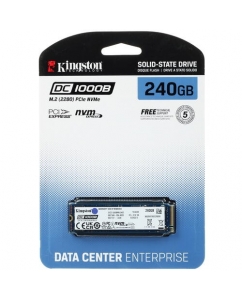 240 ГБ Серверный SSD M.2 Kingston DC1000B[SEDC1000BM8/240G] | emobi