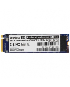 Купить 512 ГБ SSD M.2 накопитель ExeGate NextPro+ KC2000TP512 [EX282322RUS] в E-mobi