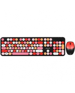 Купить Клавиатура+мышь беспроводная DEXP Black Candy черный в E-mobi