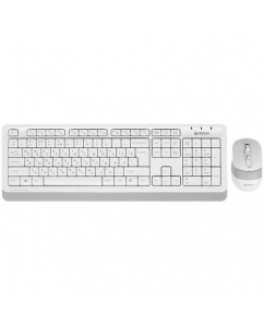 Купить Клавиатура+мышь проводная A4Tech Fstyler F1010 белый в E-mobi