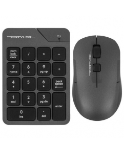 Клавиатура+мышь беспроводная A4Tech Fstyler FG1600C Air серый | emobi