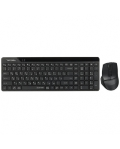 Купить Клавиатура+мышь беспроводная A4Tech Fstyler FG2400 Air черный в E-mobi