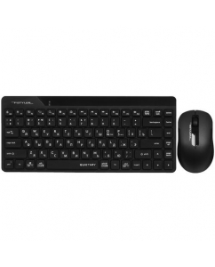Клавиатура+мышь беспроводная A4Tech Fstyler FG2200 Air черный | emobi