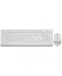 Клавиатура+мышь беспроводная A4Tech Fstyler FG1010S белый | emobi